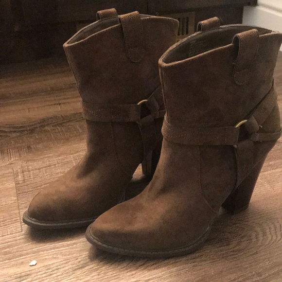 Dark brown Cowgirl booties brand new - Picture 1 of 5